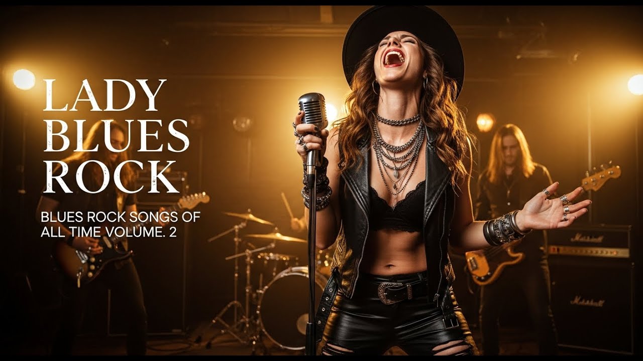 Etta James, Clapton, ZZ Top, Hendrix Inspired Emotional Lady Blues Rock Nostalgic Night Vibe Vol. 2
