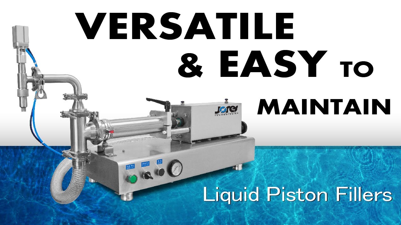 How Liquid Piston Fillers Work - JORESTECH High Accuracy Volumetric Piston Filler