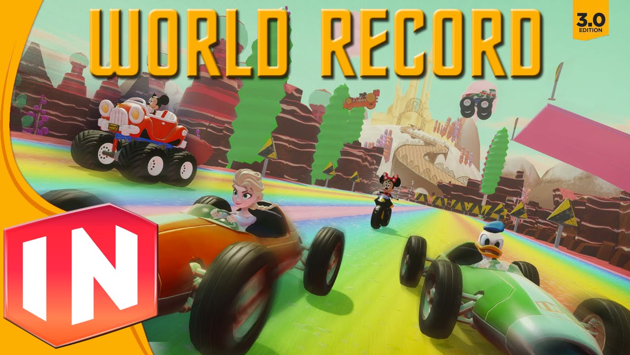 [WORLD RECORD] Sugar Rush Raceway 3:05:24 - 50cc (Disney Infinity 3.0)