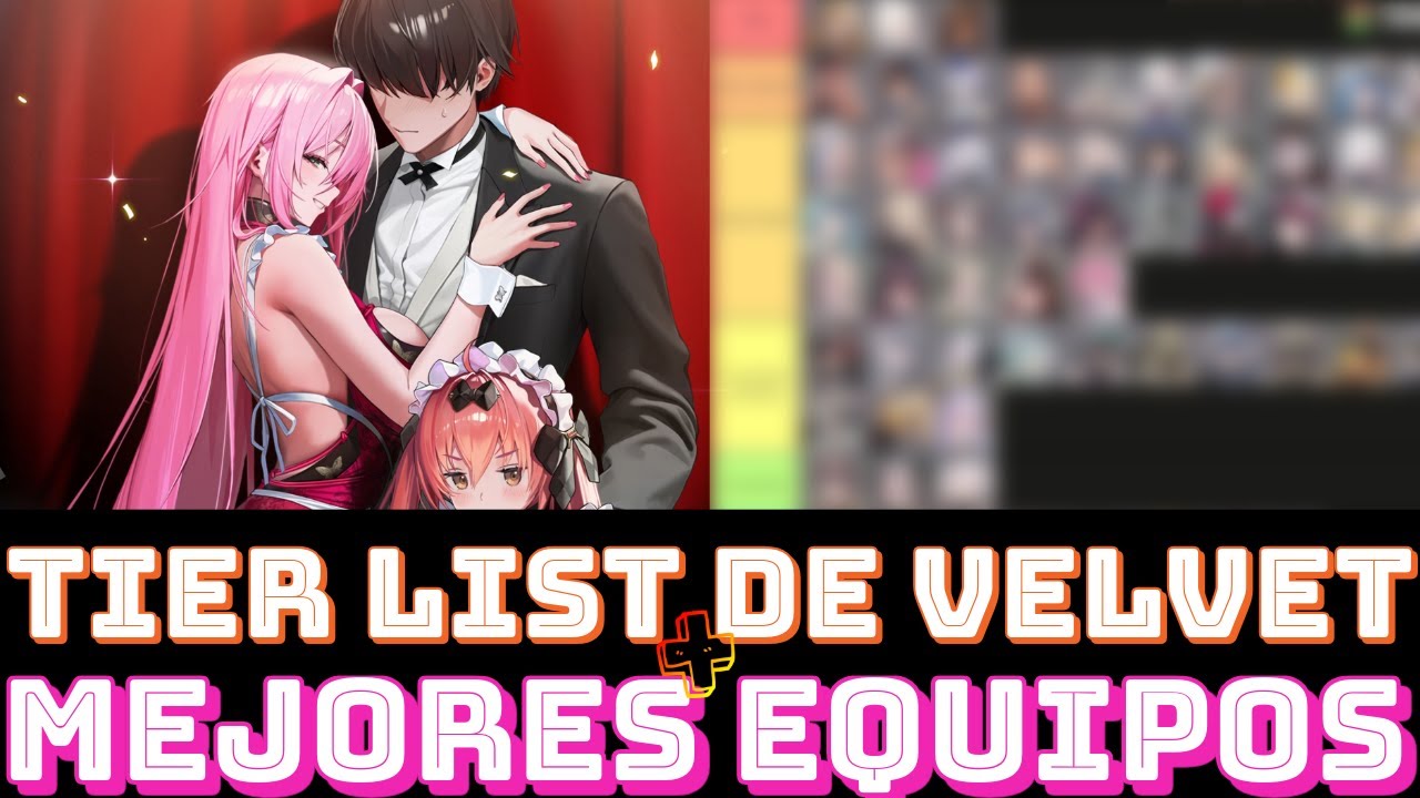 TIER LIST Y EQUIPOS PARA VELVET ❇️🐰 😍