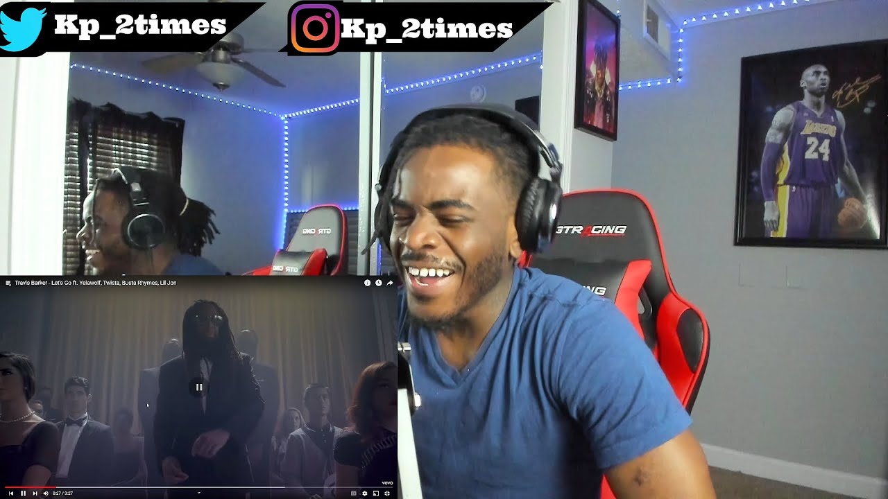 Travis Barker - Let's Go ft. Yelawolf, Twista, Busta Rhymes, Lil Jon REACTION