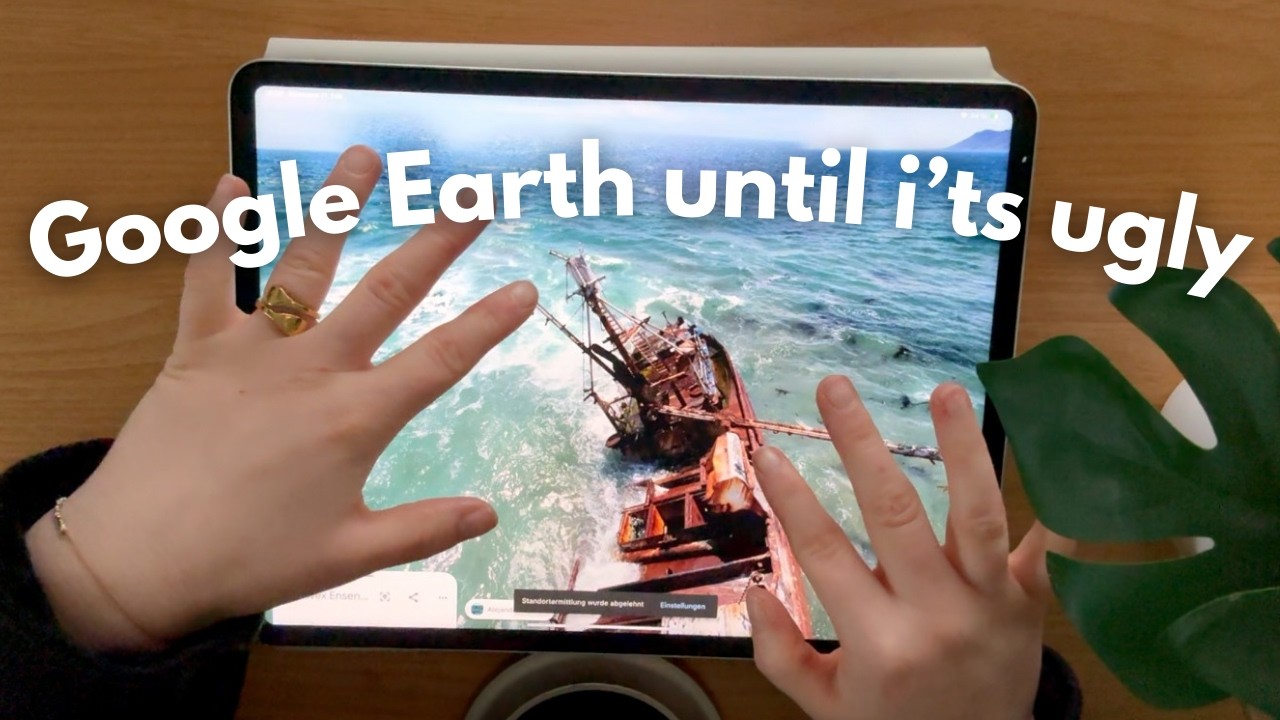 [ASMR] GOOGLE EARTH until it's UGLY 🌍 | german/deutsch| ASMR Marlife