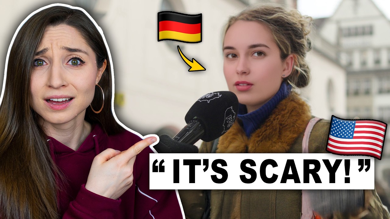 Asking Germans What They Currently Think of the US | Feli from Germany
