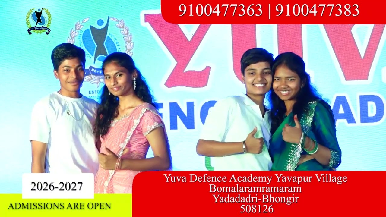 Yuva Defence academy Fresher and farewell party 2025-26