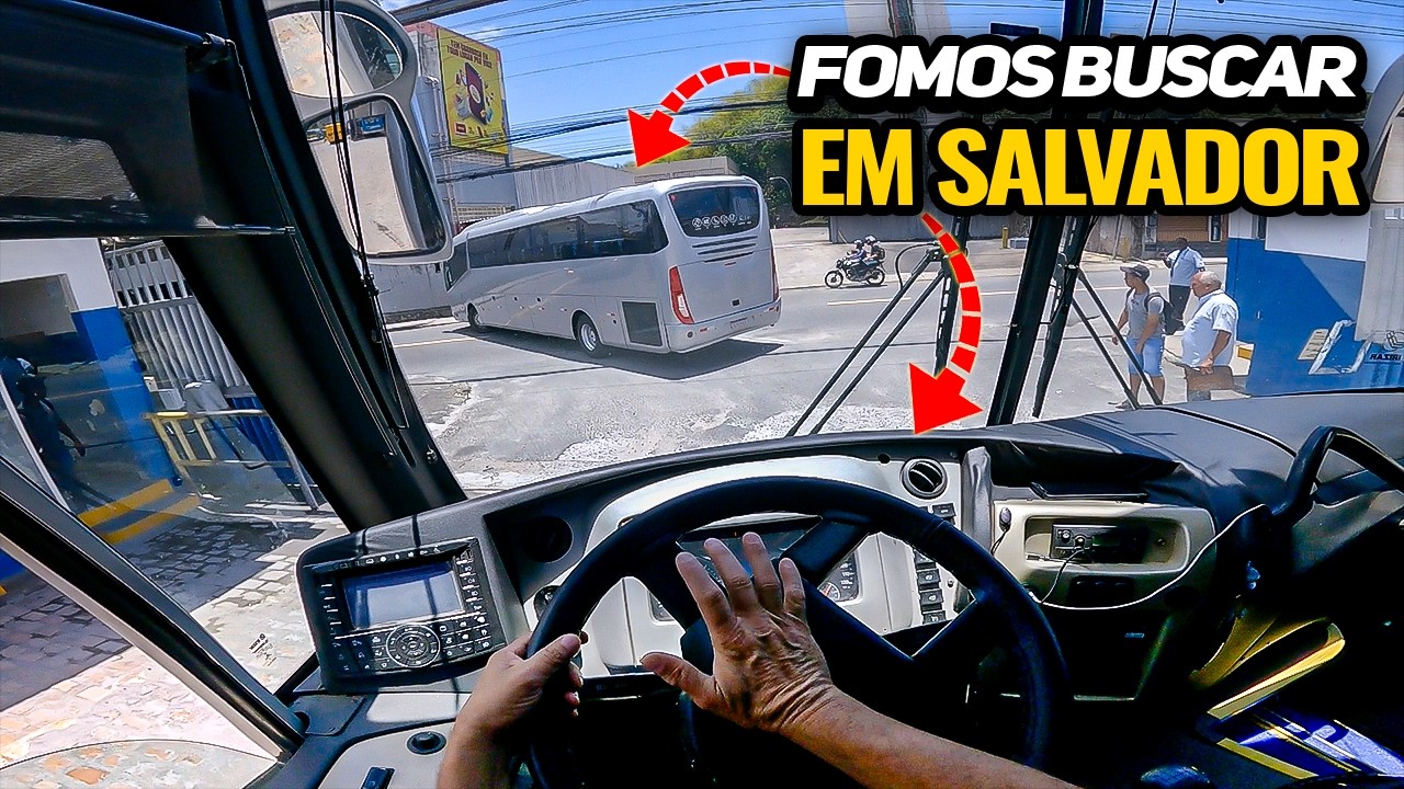 Viajamos de SP até SALVADOR para buscar 2 ÔNIBUS
