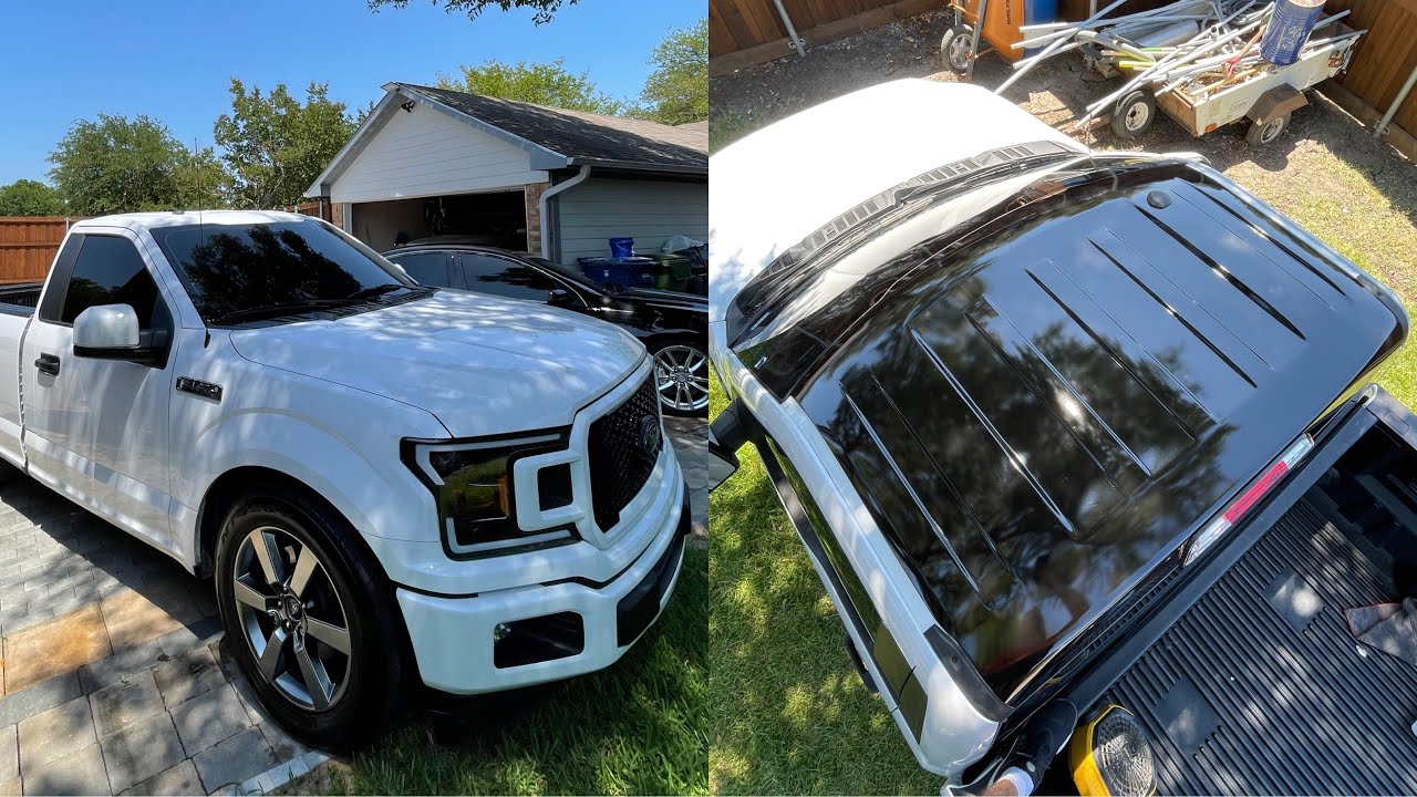 Wrapping the roof/bumper on a 2018 Ford F150 (Ft. Orlando’s 5.0 10spd RCSB)