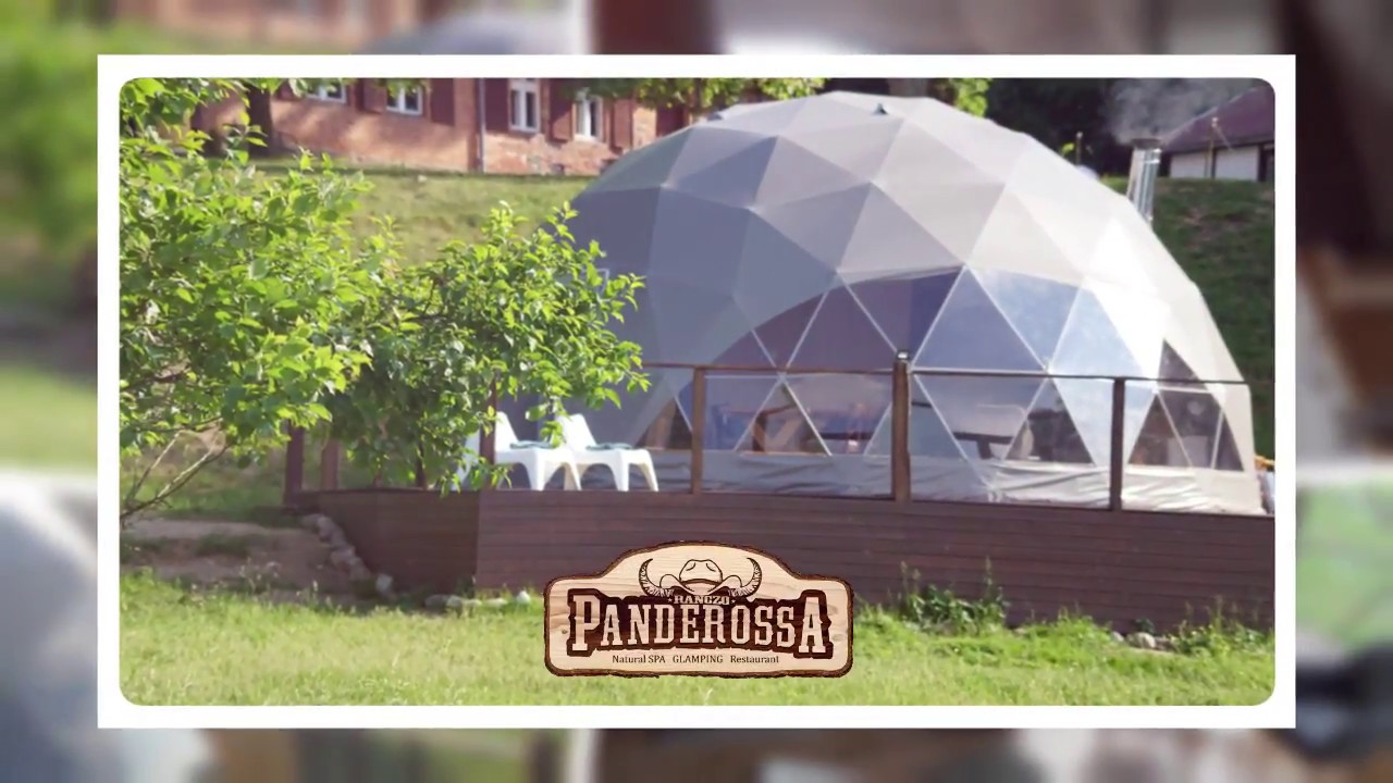 Pierwszy w Polsce GLAMPING w namiocie sferycznym - ekskluzywne biwakowanie