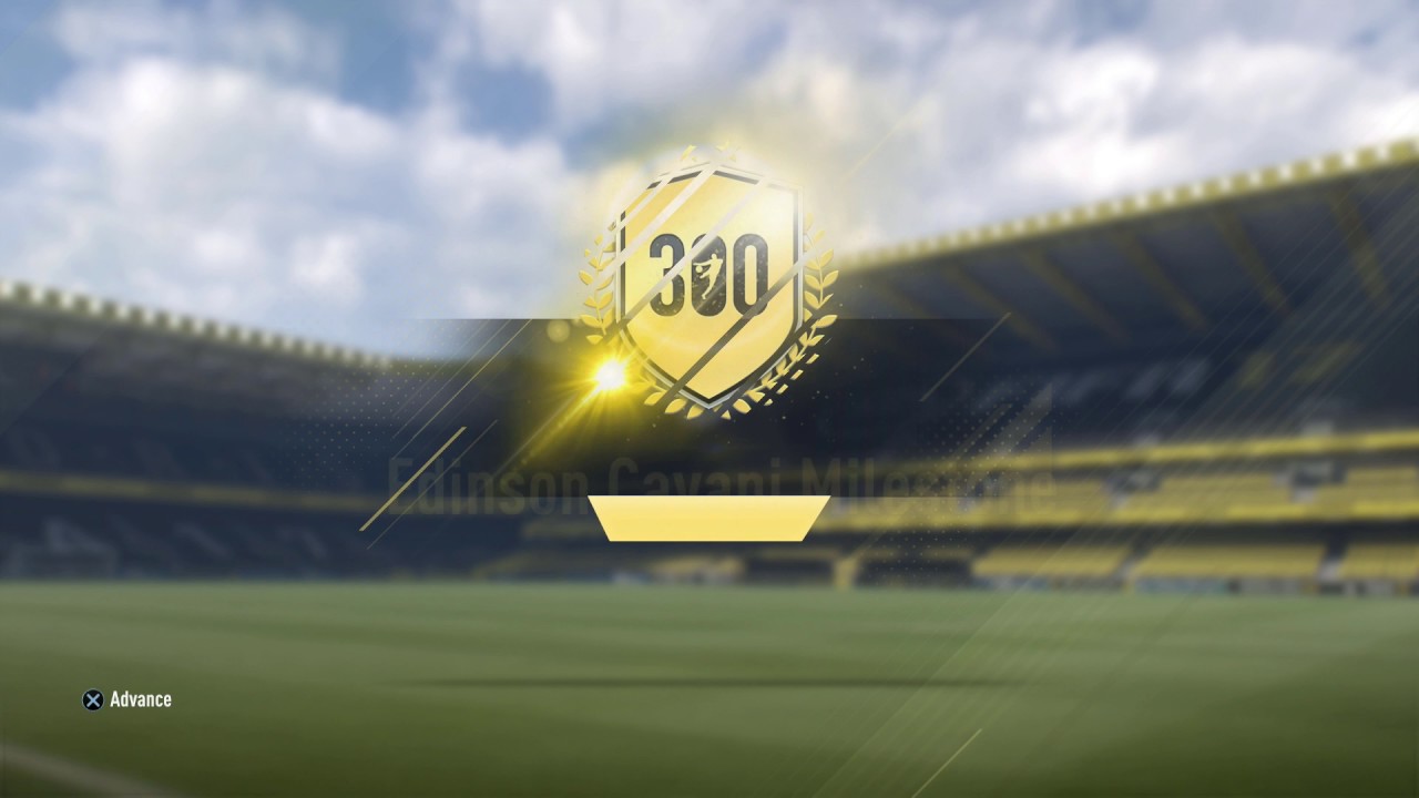 Edison Cavani 300 goal Milestone SBC