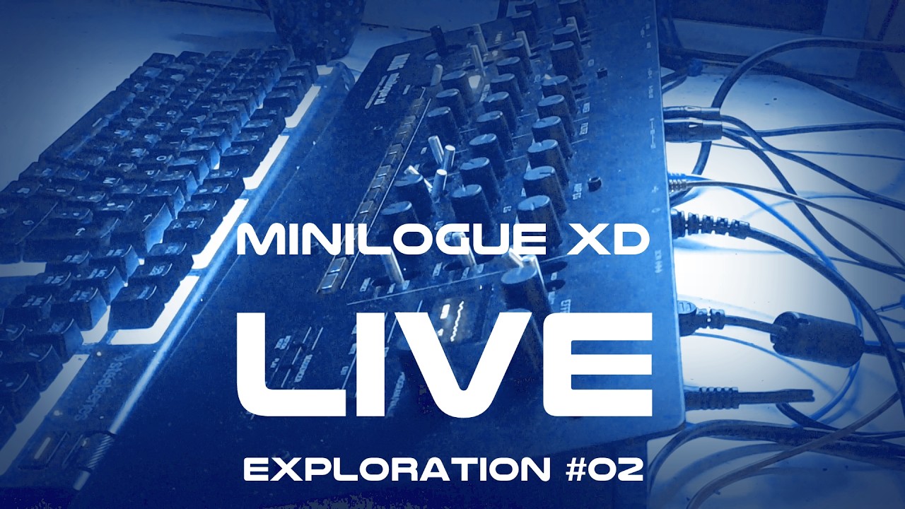 Minilogue XD: A Knob Odyssey – Live Exploration #02 (4min Journey)