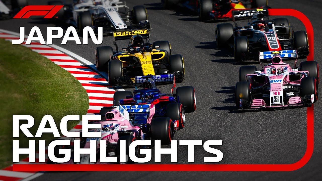 2018 Japanese Grand Prix: Race Highlights