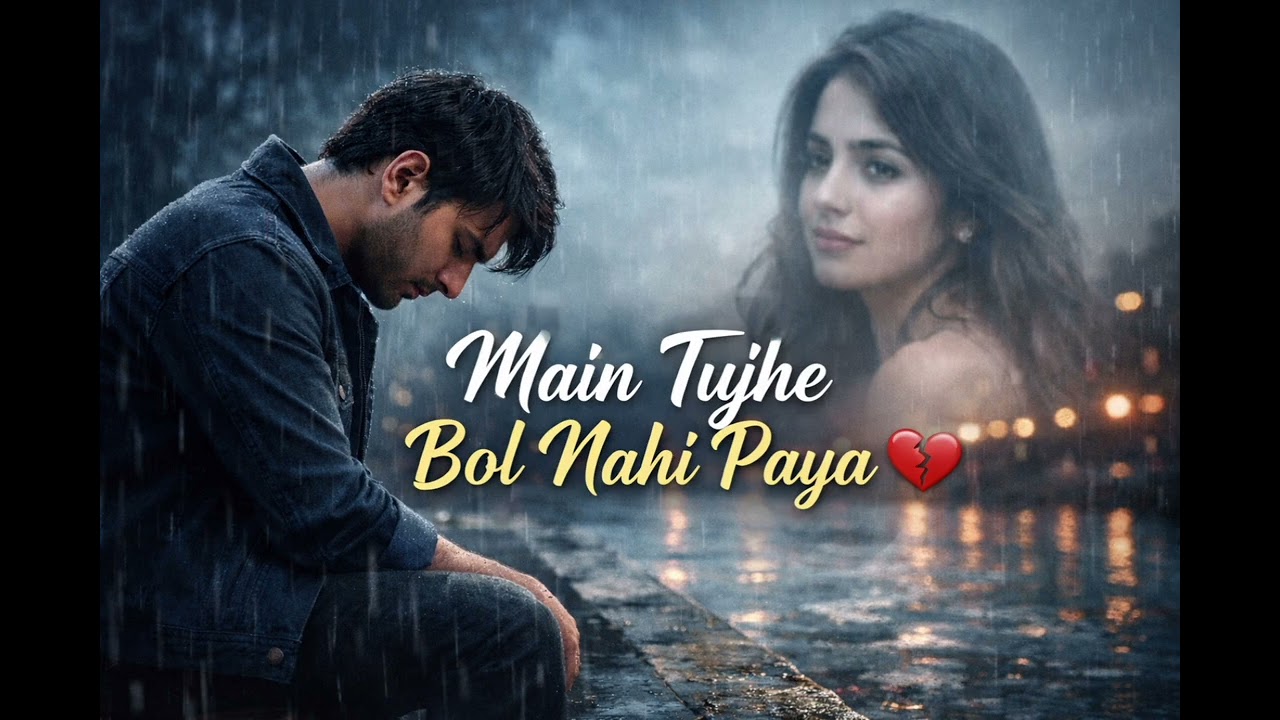 MAIN TUJHE BOL NAHI PAYA || NEW BROKEN 💔 SONG|| #sadsong || #lofibihar098