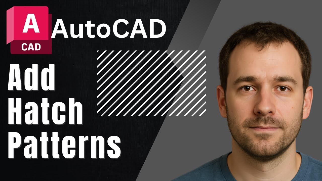 AutoCAD: Как добавлять образцы штриховки (учебное пособие 2025)