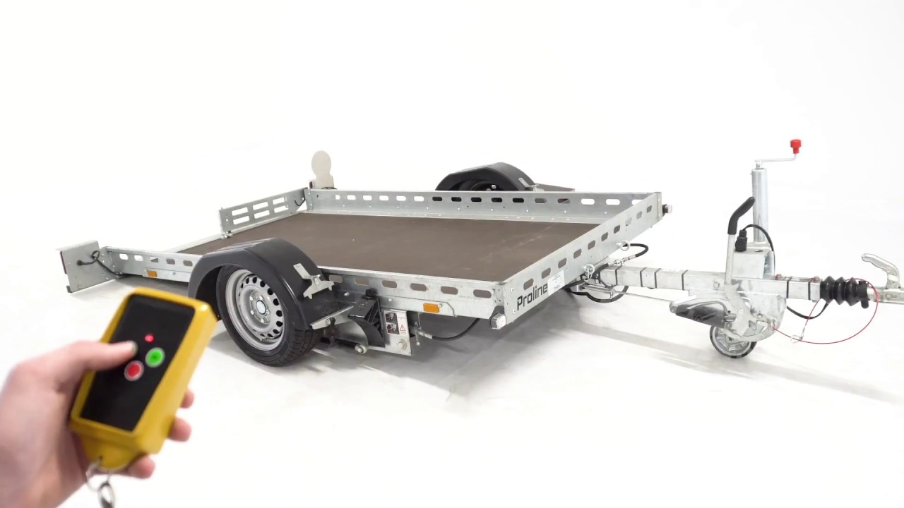 Proline geremde zakbare motortrailer Aanhangwagens XXL West Brabant