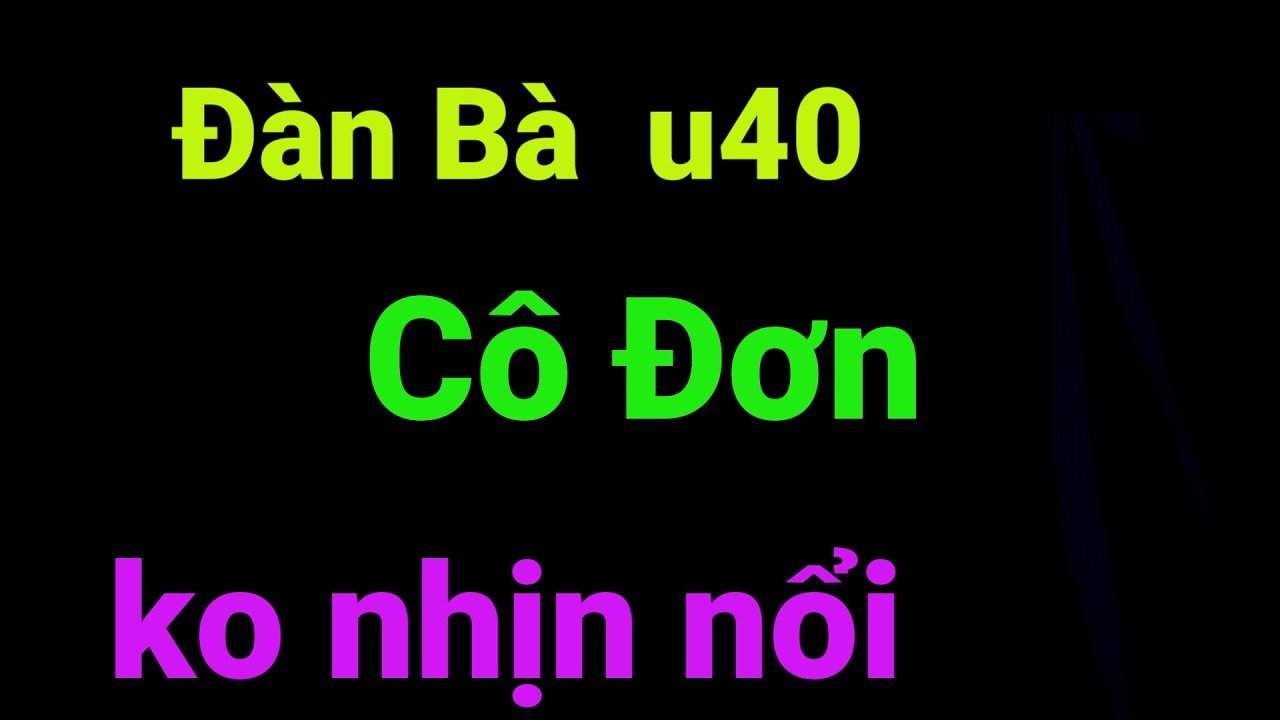 Câu Chuyện Thầm Kín Đêm Muộn: Dục Vọng Đàn Bà U40 |Nghe 1 Lần Nhớ Đến SANG CÁT