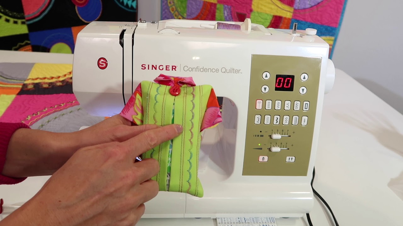 Singer Confidence Quilter 7469Q 32 How to Thread a Twin Needle