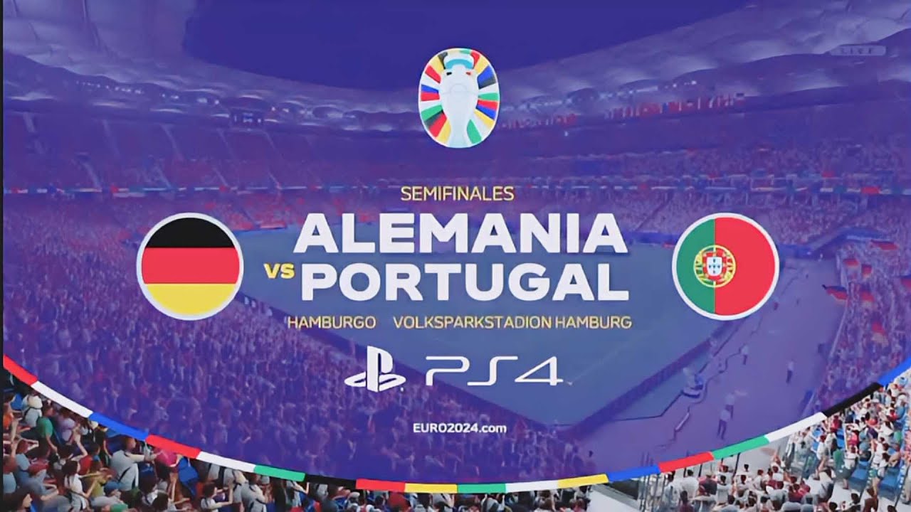 Fc24 Eurocopa Portugal vs Alemania Semifinal completa