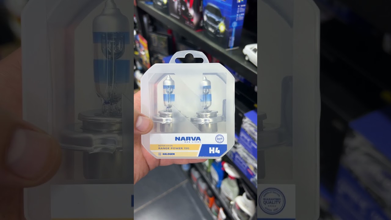 NARVA H4 +150% #яркость #галоген #narva #ярко
