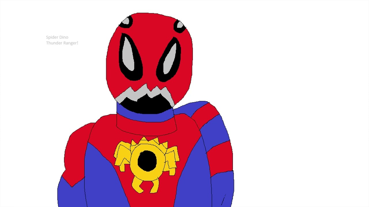 Spider-Man (Spider Dino Thunder Ranger) (Spinosaurus Zord) (Requested Art) by J.A. Ealy (AAP)
