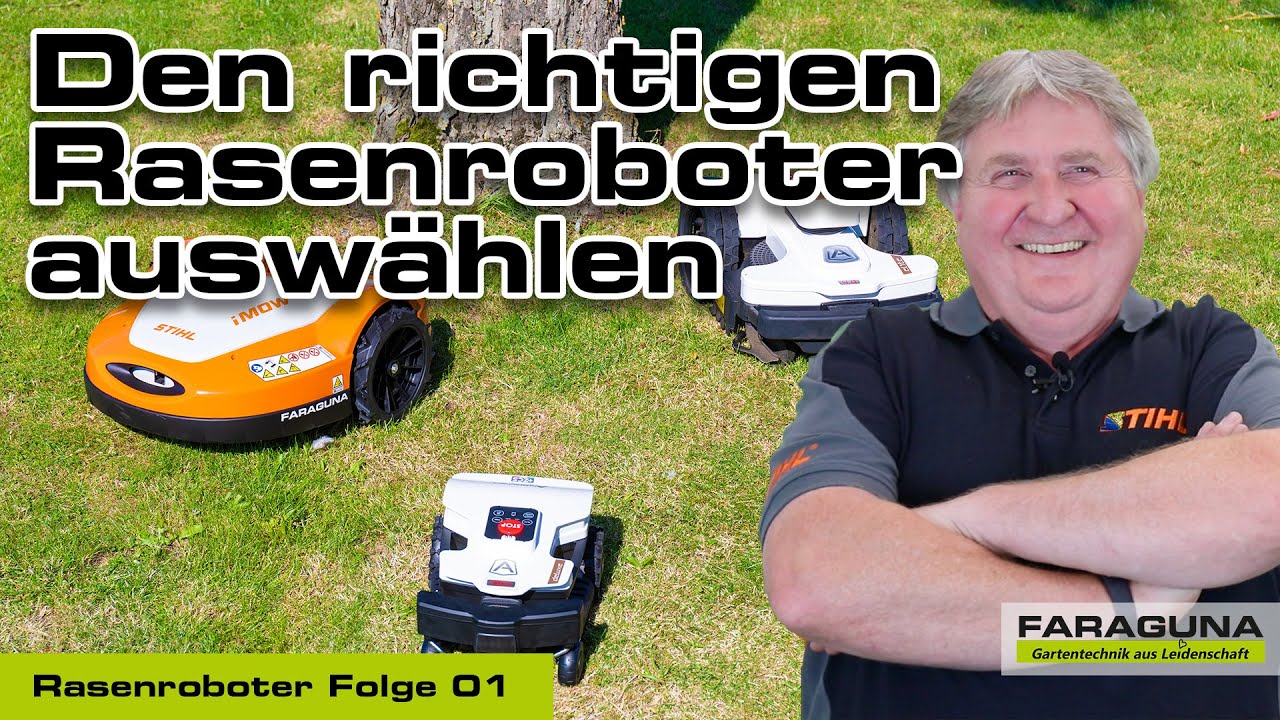 Den richtigen Rasenroboter auswählen