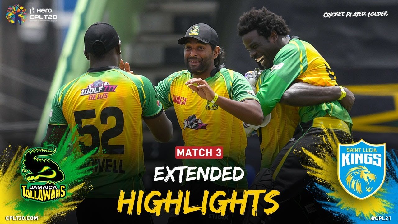 Extended Highlights | Jamaica Tallawahs vs Saint Lucia Kings | CPL 2021