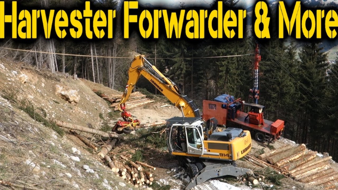 TST 400 Yarder & Liebherr Processor