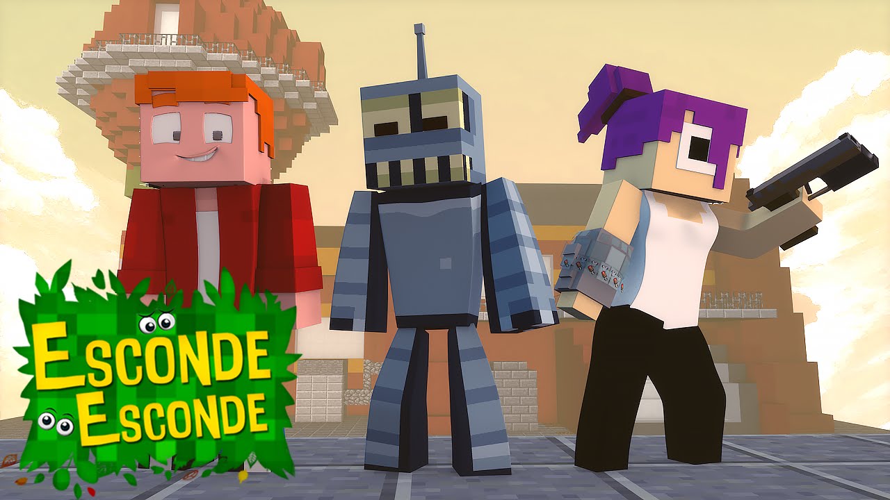 Minecraft: FUTURAMA - O FILME! (Esconde-Esconde)