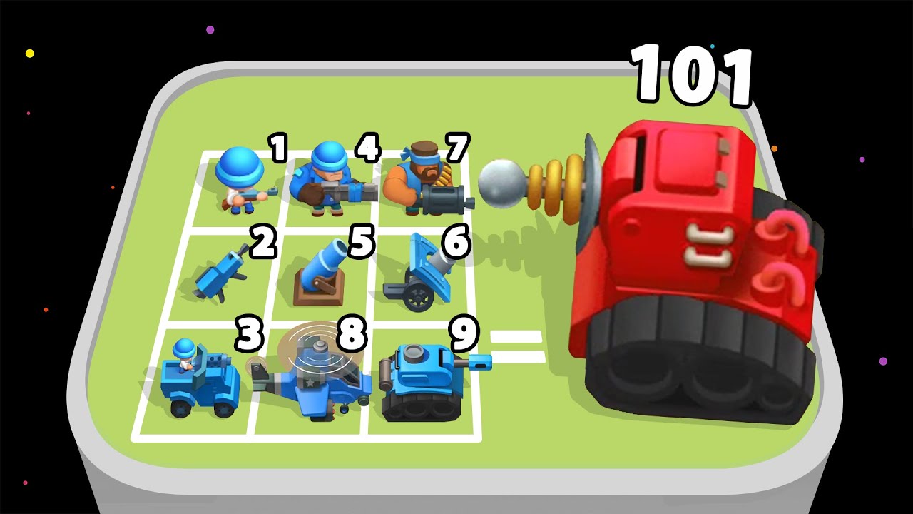MERGE ARMY WORLD WAR \\  Unite Soldiers & Defend Your Land from Invaders | Merge Cannons And Planes