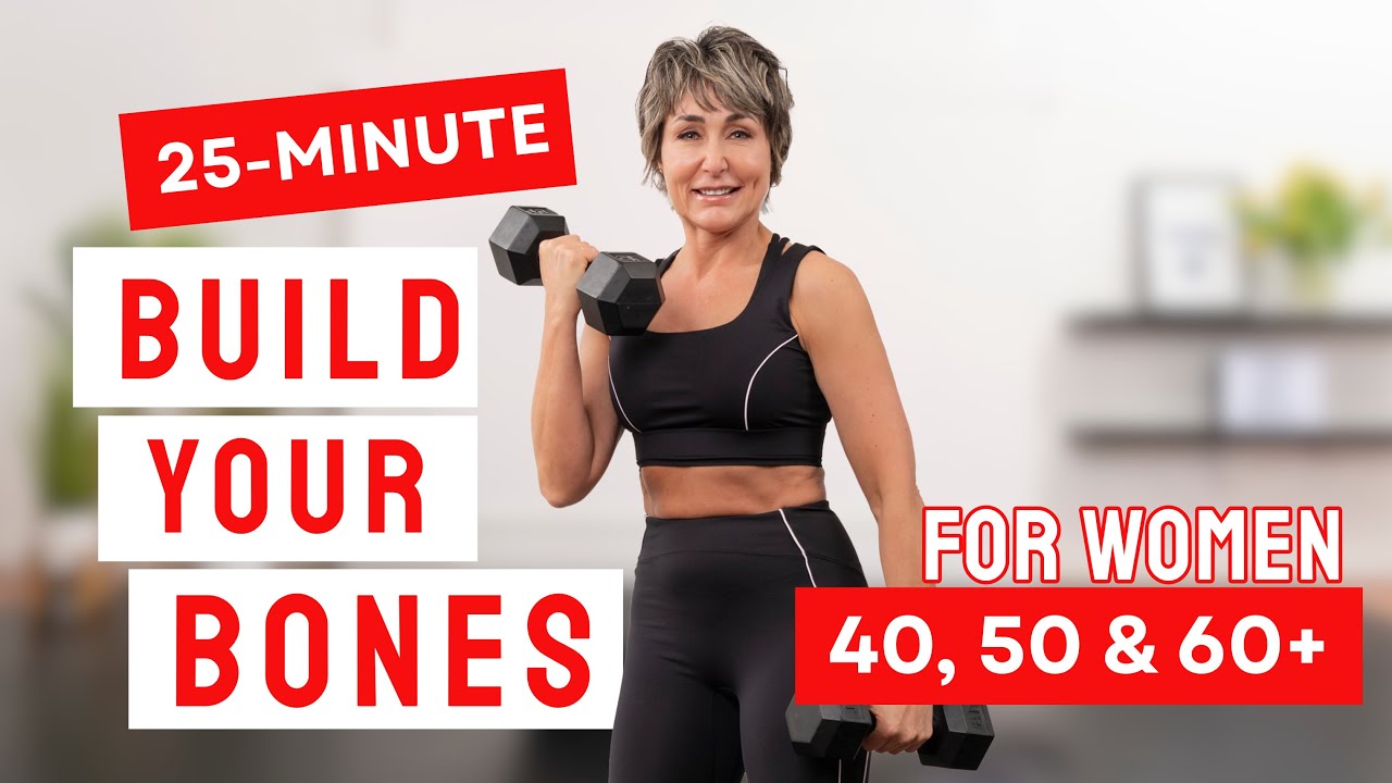 Bone Density Workout for Women 40+: 30-Minute Dumbbell Routine (Osteoporosis Prevention)
