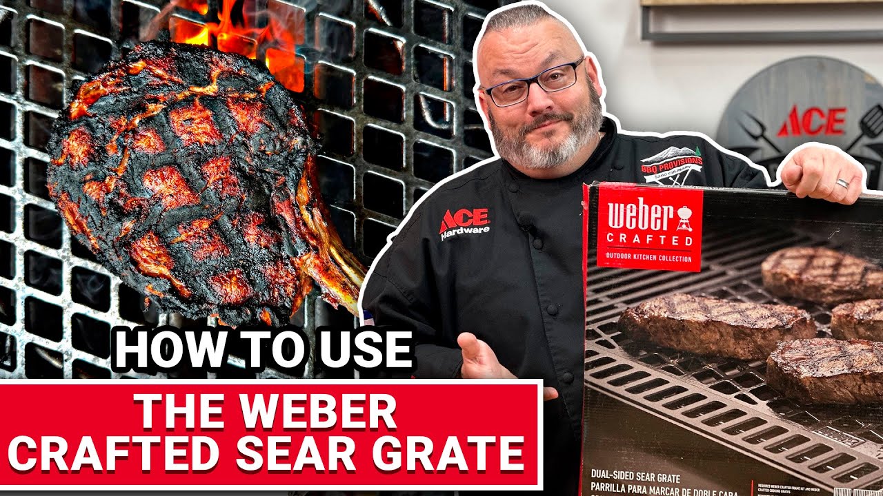 How To Use The Weber Crafted Sear Grate - Ace Hardware
