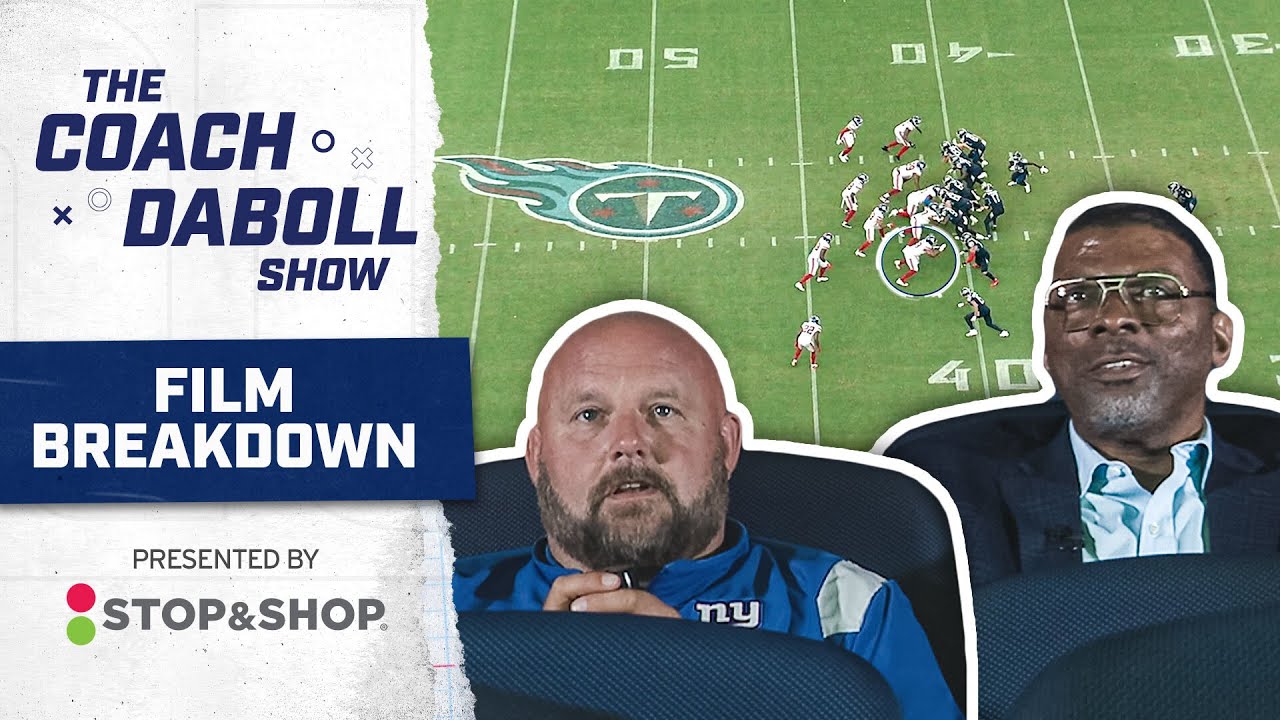 Coach Daboll Breaks Down the Winning Plays vs. Titans | New York Giants