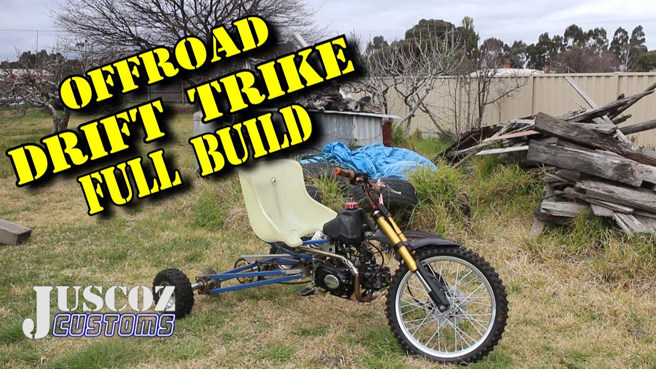 Offroad drift trike complete build