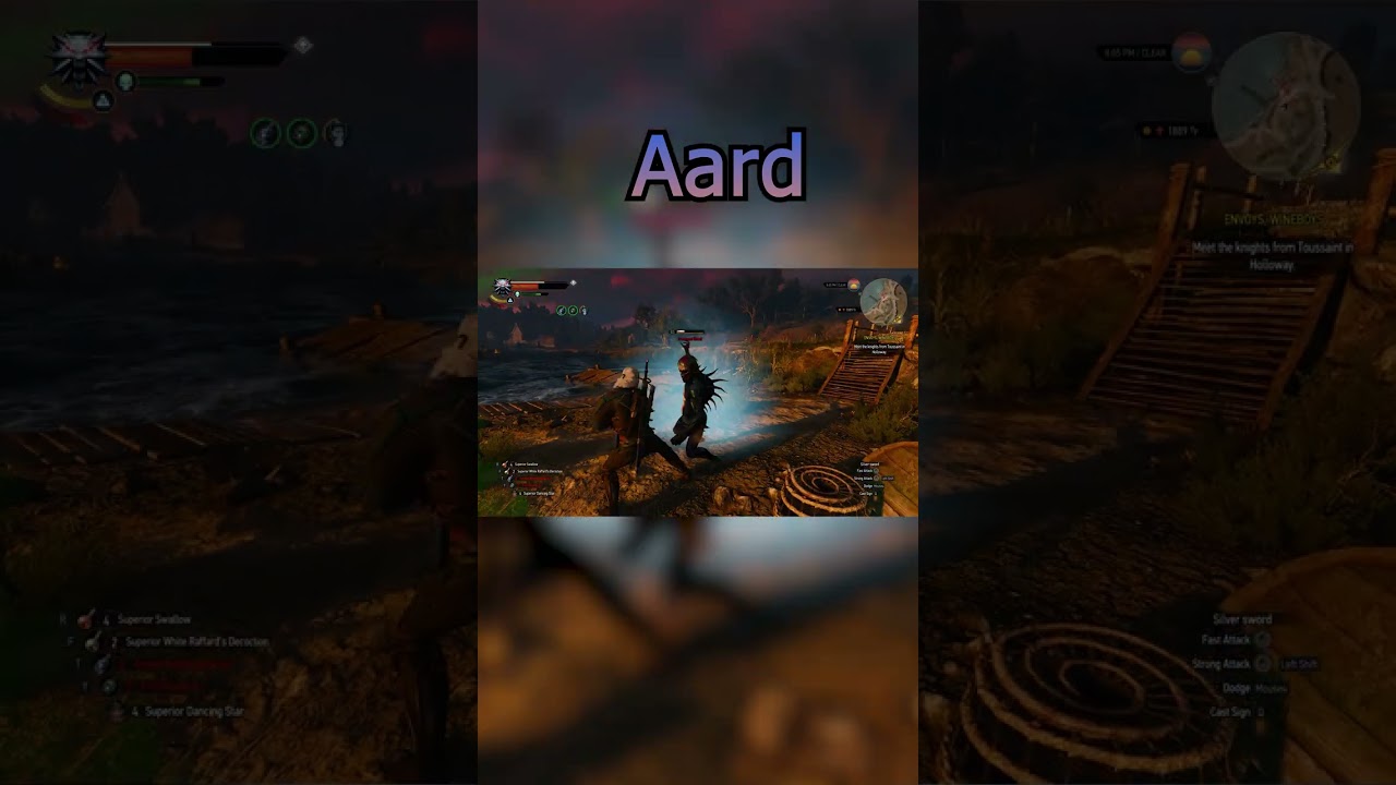 All Weapons Charges And Effects - Witcher 3