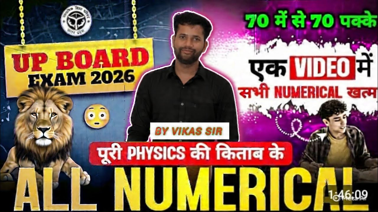 12th Physics 2026 🔥 सम्पूर्ण तैयारी | Chapter 1 से 14 Important Topics | 3 और 5 अंक वाले प्रश्न