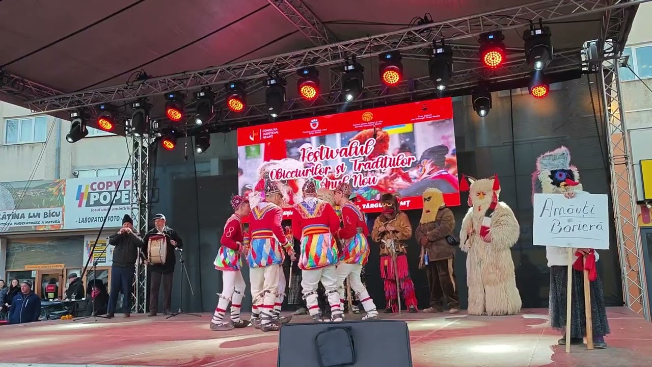 #26 #CUSTOMS #TRADITIONS - Targu Neamt 2025: BANDA DE ARNAUTI DIN BARIERA (Zona Bariera - Neamt)