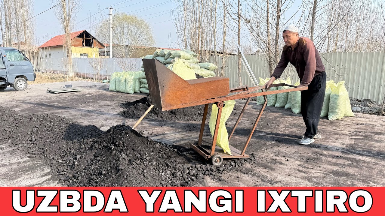 UZBDA YANGI IXTIRO DON MAXSULOTLARI VA YEM MAXSULOTLARI KO’MIR QOPLASH UCHUN APARAT