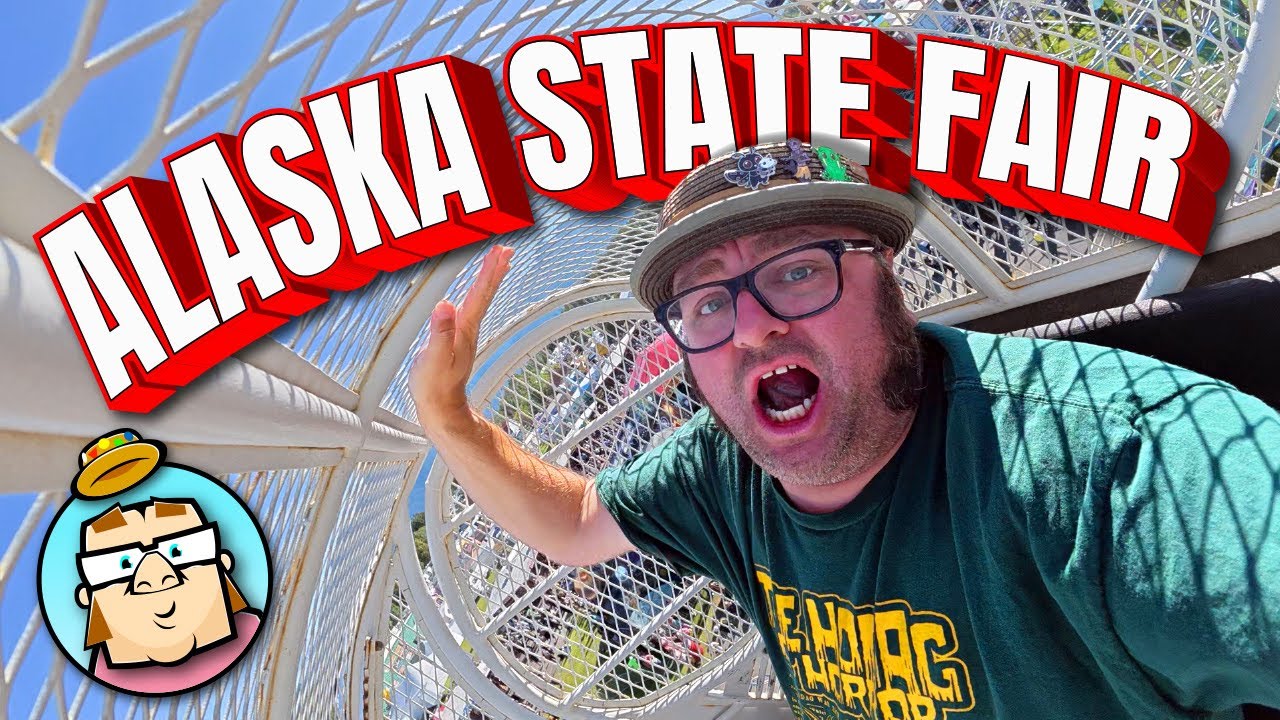 Alaska State Fair - New Rides - Salmon and Reindeer Quesadilla - Interesting Exhibits - Palmer, AK