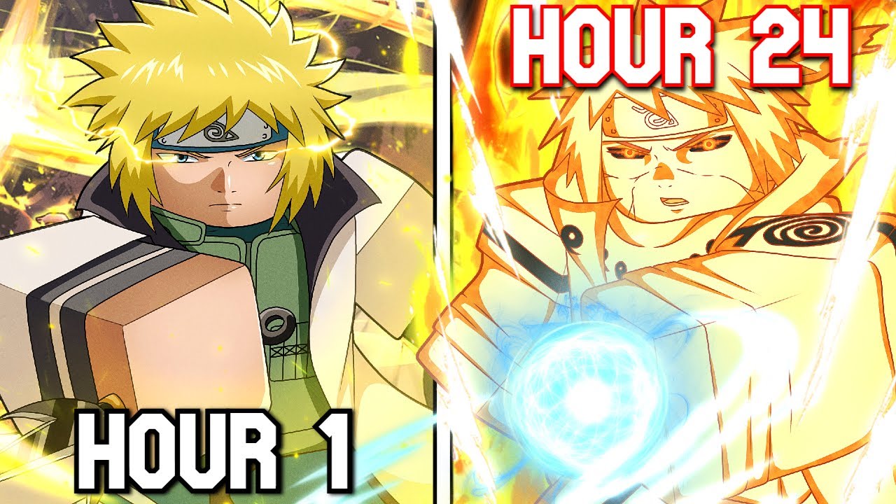 I Survived as KCM 2 MINATO NAMIKAZE in Ninja Time.. - Roblox