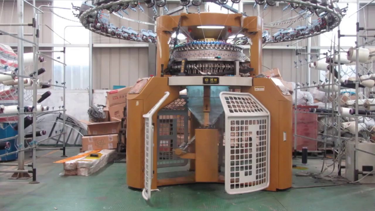 mattress ticking fabric manufacturing Electronic jacquard knitting machine