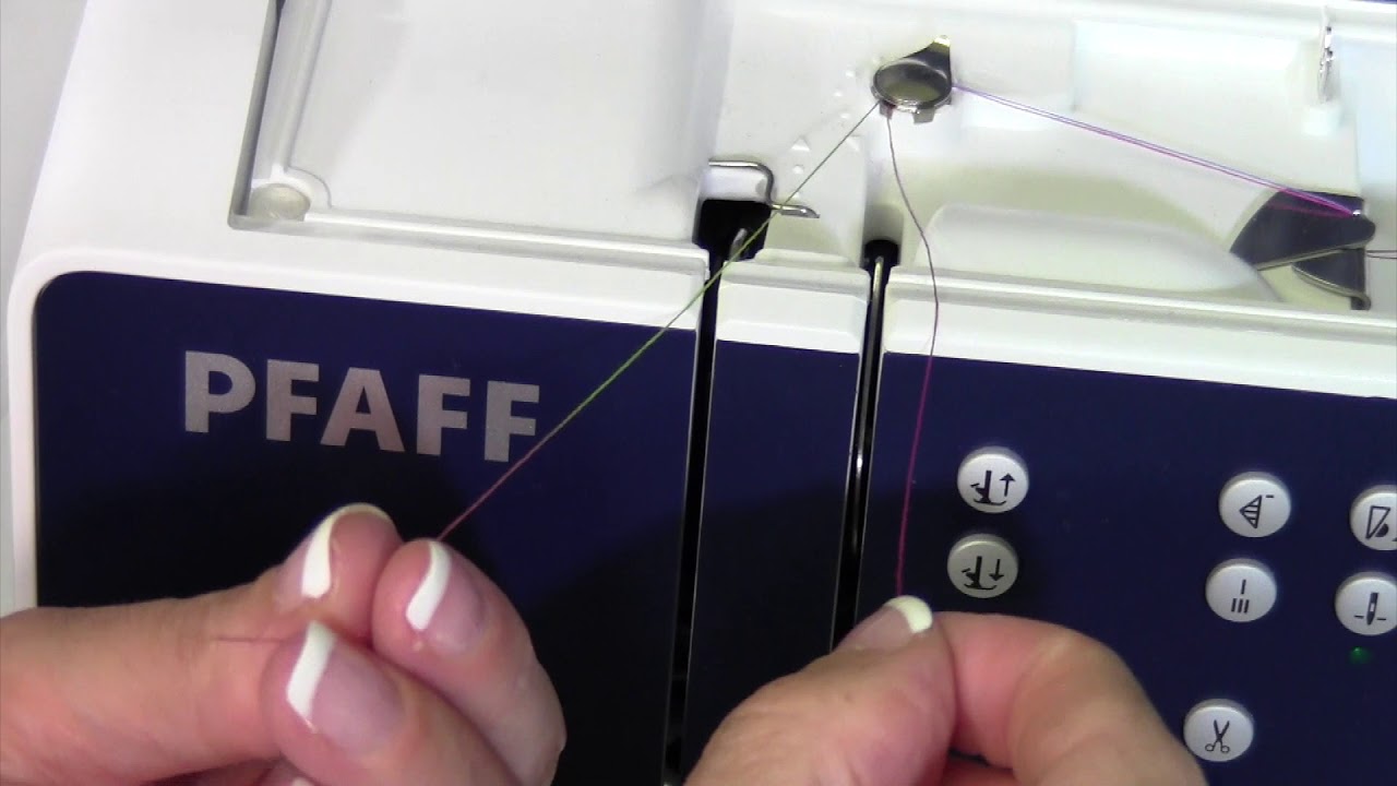 Pfaff Performance 5.2 - 55 Twin Needle Threading & Set Up