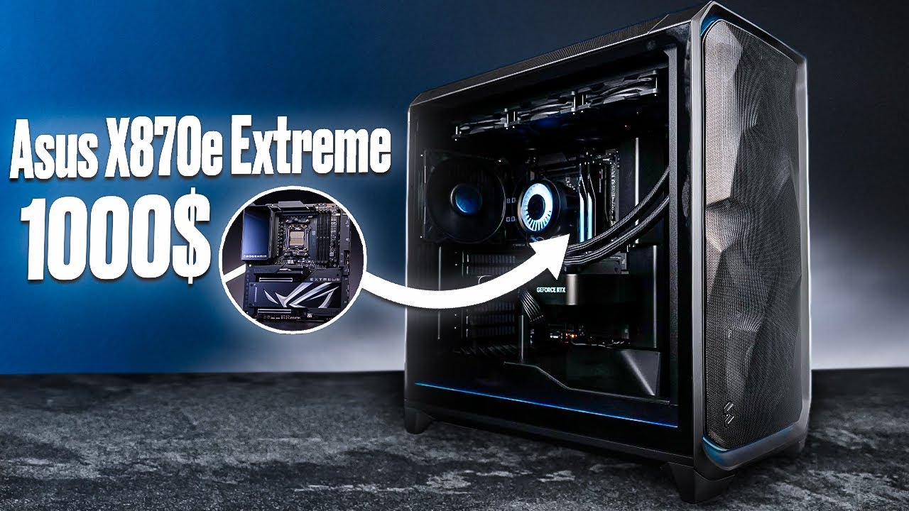 $1000 Motherboard PC Build &ndash; ASUS X870E Extreme + RTX 5090 FE