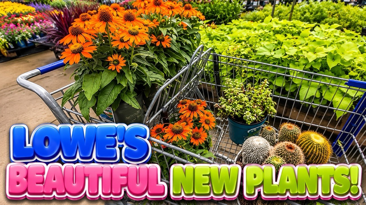 Садовый центр LOWE&rsquo;S полон прекрасных растений! 🌸🌿
