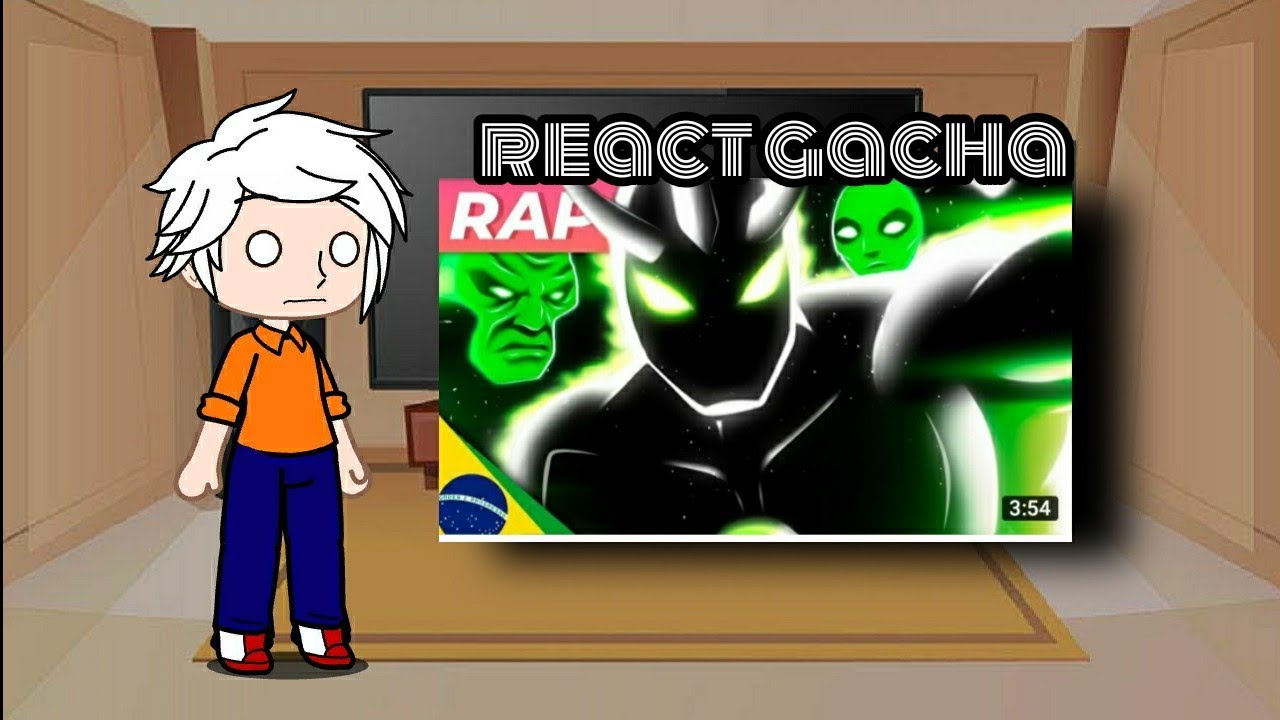 the louse house react rap do alien x gacha Club