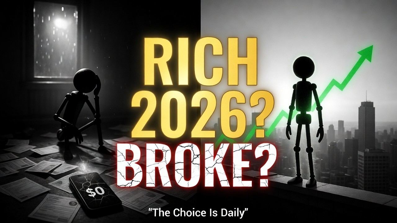 Rich in 2026 or Broke by Default — The Choice Is Daily