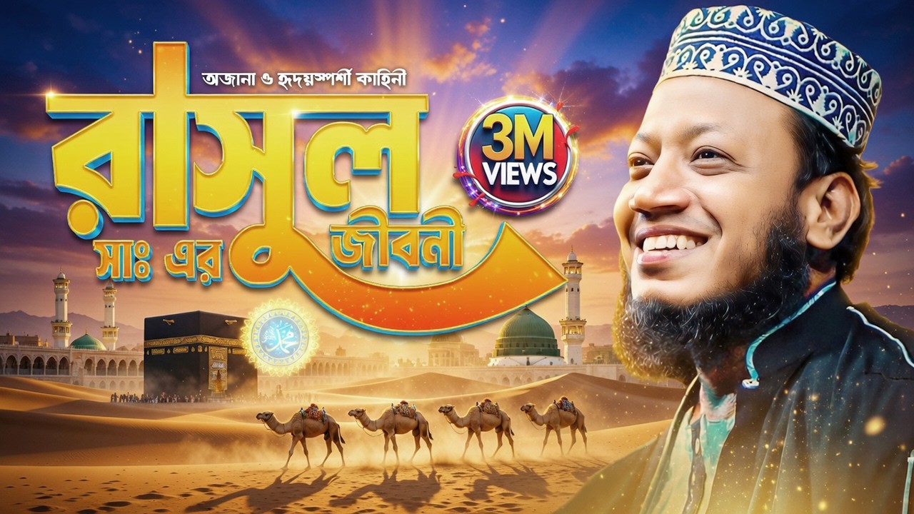 নবীজি (সা) এর অজানা  জীবন কাহিনী | মুফতি আমির হামজা নতুন ওয়াজ | Mufti Amir Hamza Waz | Bangla Waz