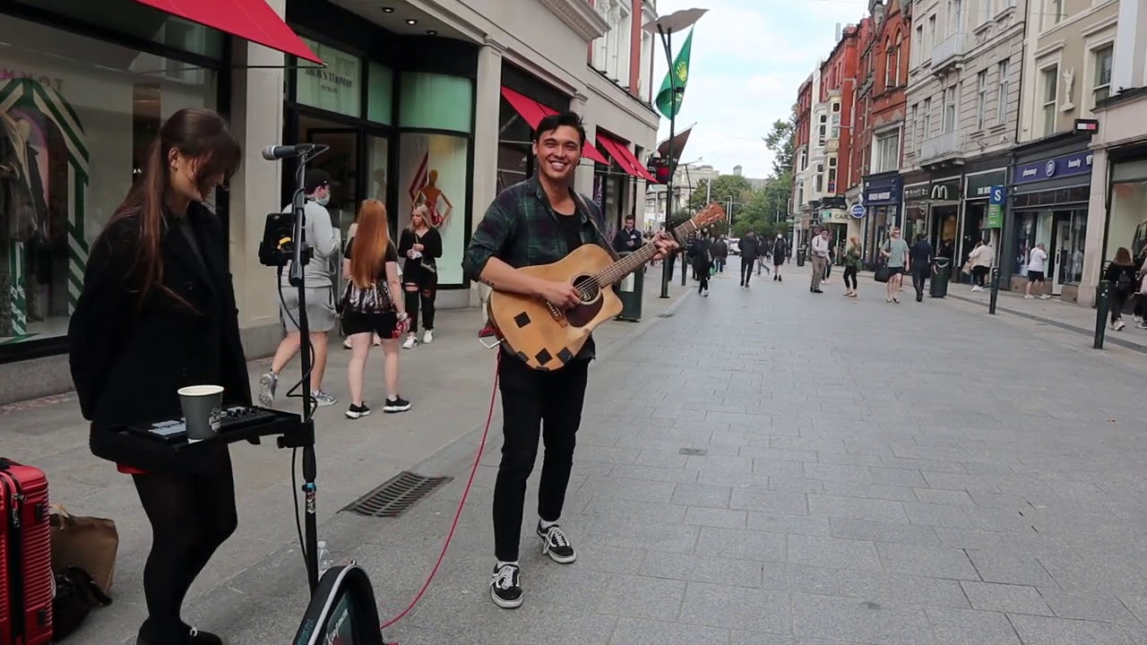 Jacob Koopman is joined by passer-by Jane Patterson for 'Lover Please Stay' (Nothing but Thieves)