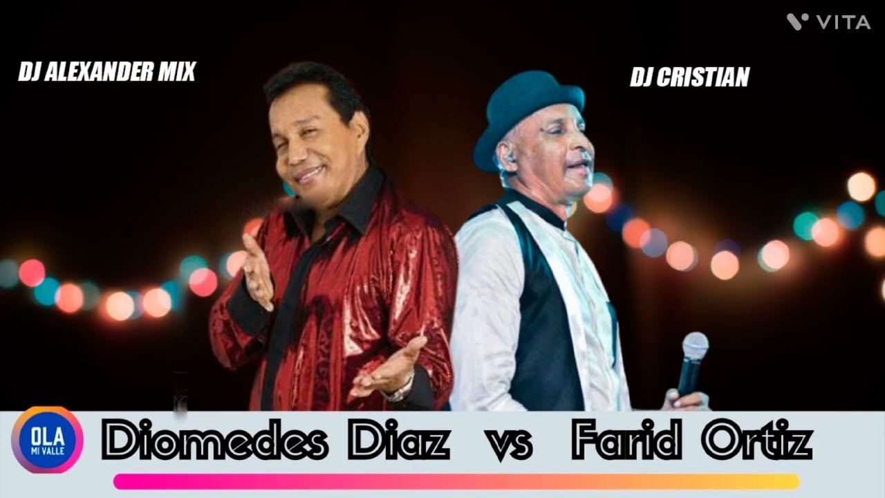 vallenatos diomedes diaz vs farid Ortiz