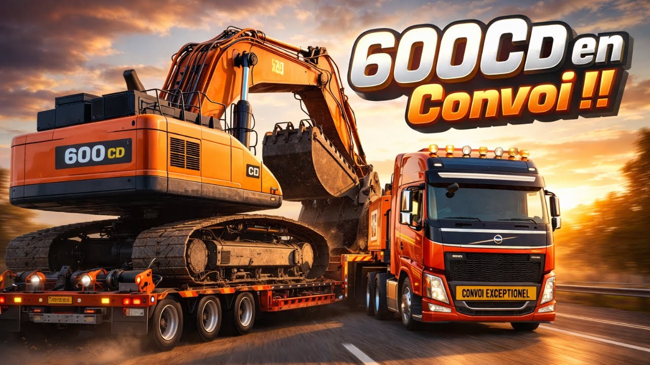 La 600CD en convoi avec vous !🚛