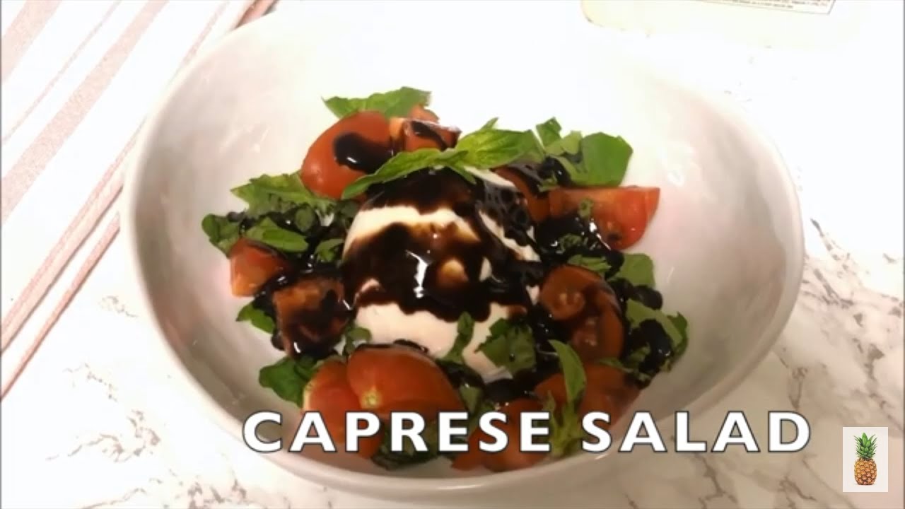 Christmas recipes 2020 caprese salad