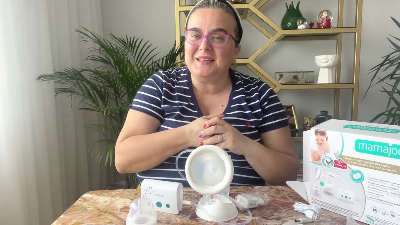 Esra Ertuğrul  ile Mamajoo Elektronik USB Tekli Göğüs Pompası