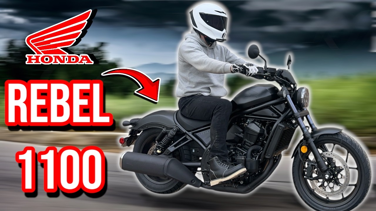 Honda Rebel 1100 DCT Review | Automatic Motorcycles are Better? | 2025 CMX Rebel 1100